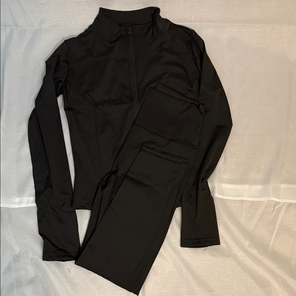 Black Activewear Set